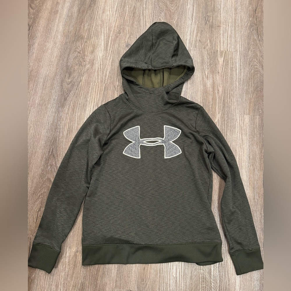 Under Armour Army Green Fleece Hoodie